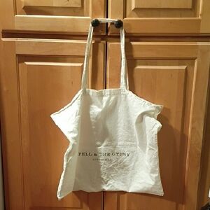 SPELL & THE GYPSY Large White Tote Bag
